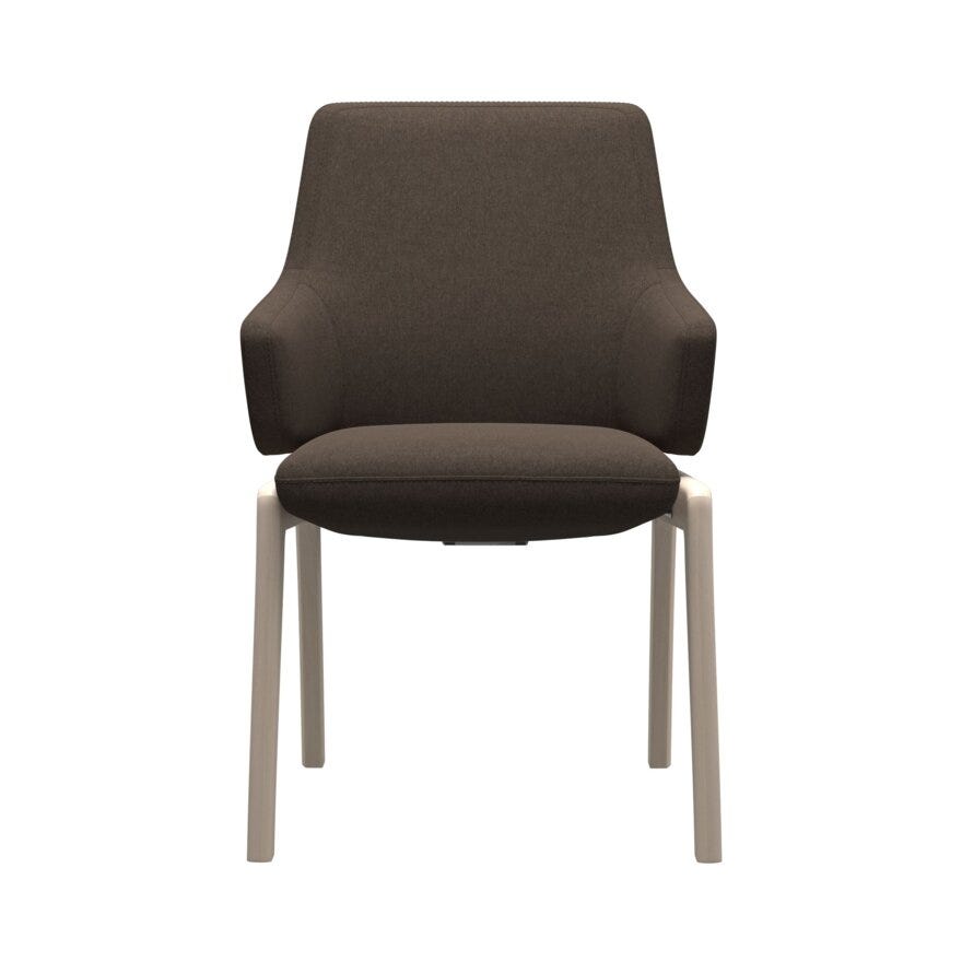 Stressless VANILLA (L) Spisestol med armlene i Beige/natur