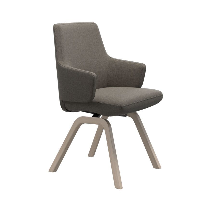 Stressless VANILLA (L) Spisestol med armlene i Brun