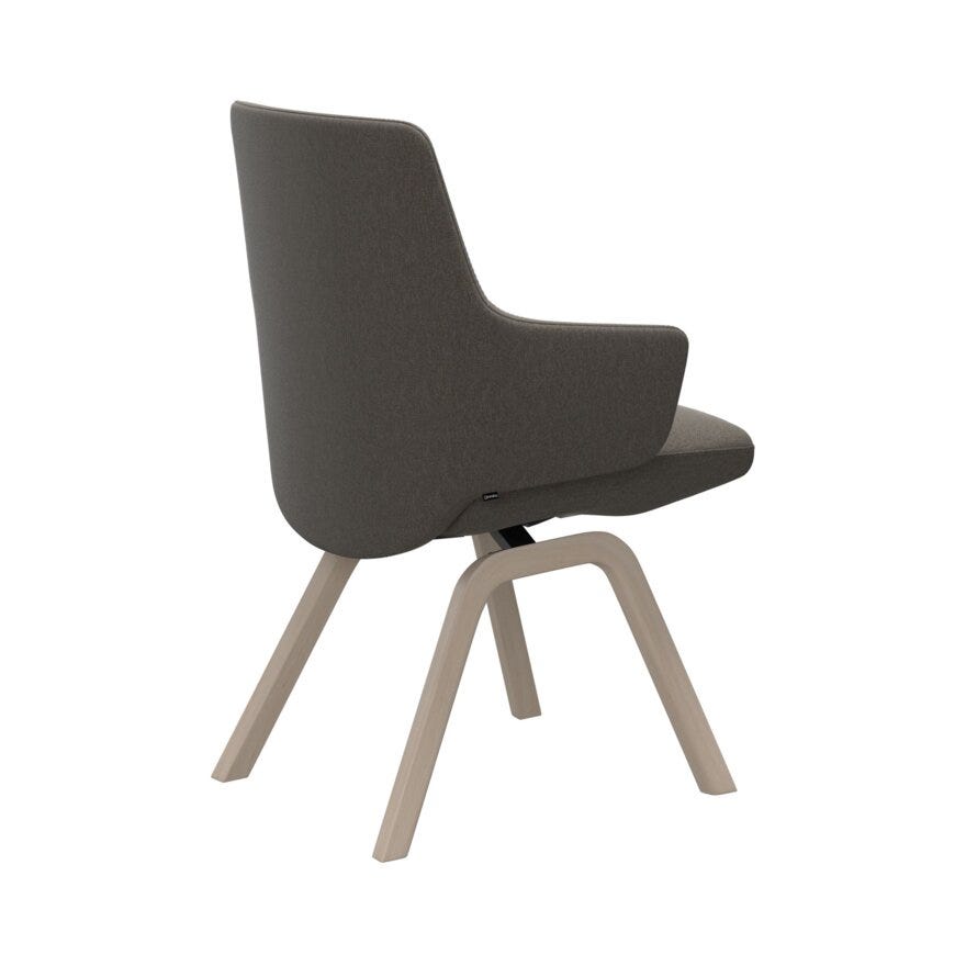 Stressless VANILLA (L) Spisestol med armlene i Brun