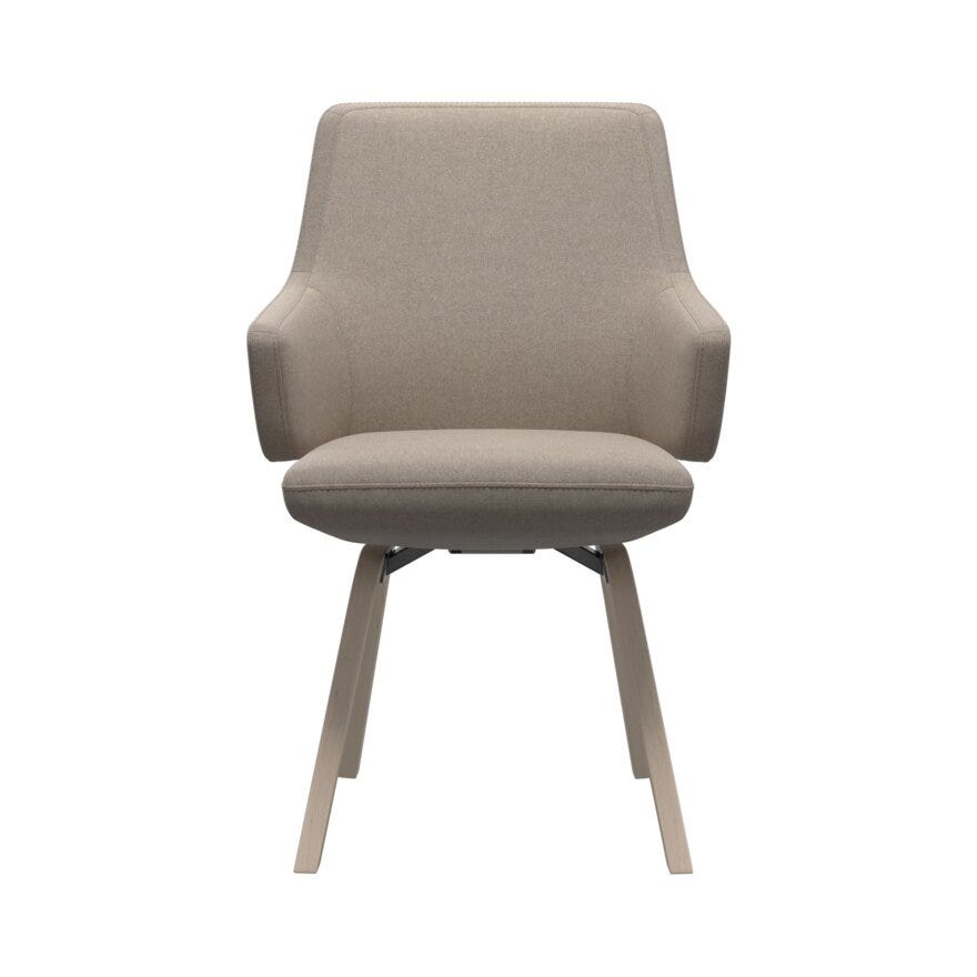Stressless VANILLA (L) Spisestol med armlene i Beige/natur