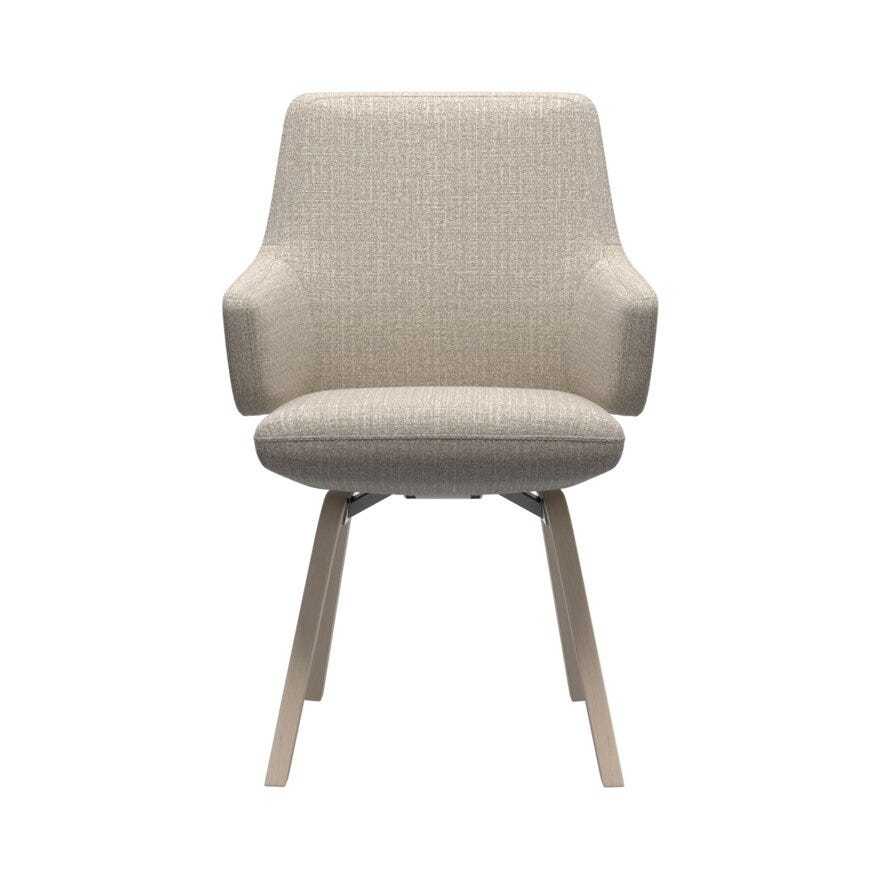 Stressless VANILLA (L) Spisestol med armlene i Hvit