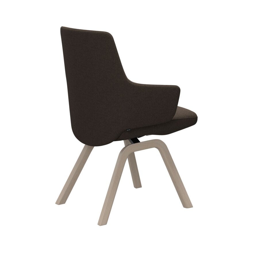 Stressless VANILLA (L) Spisestol med armlene i Brun
