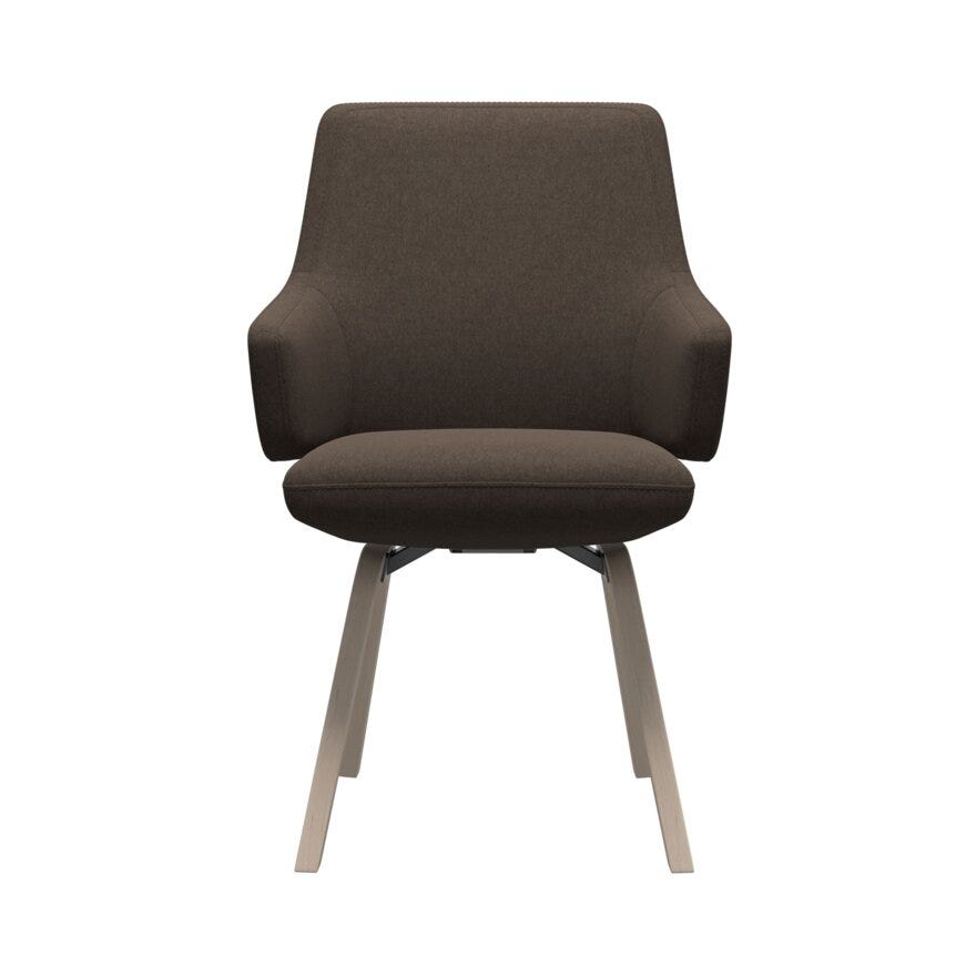 Stressless VANILLA (L) Spisestol med armlene i Brun