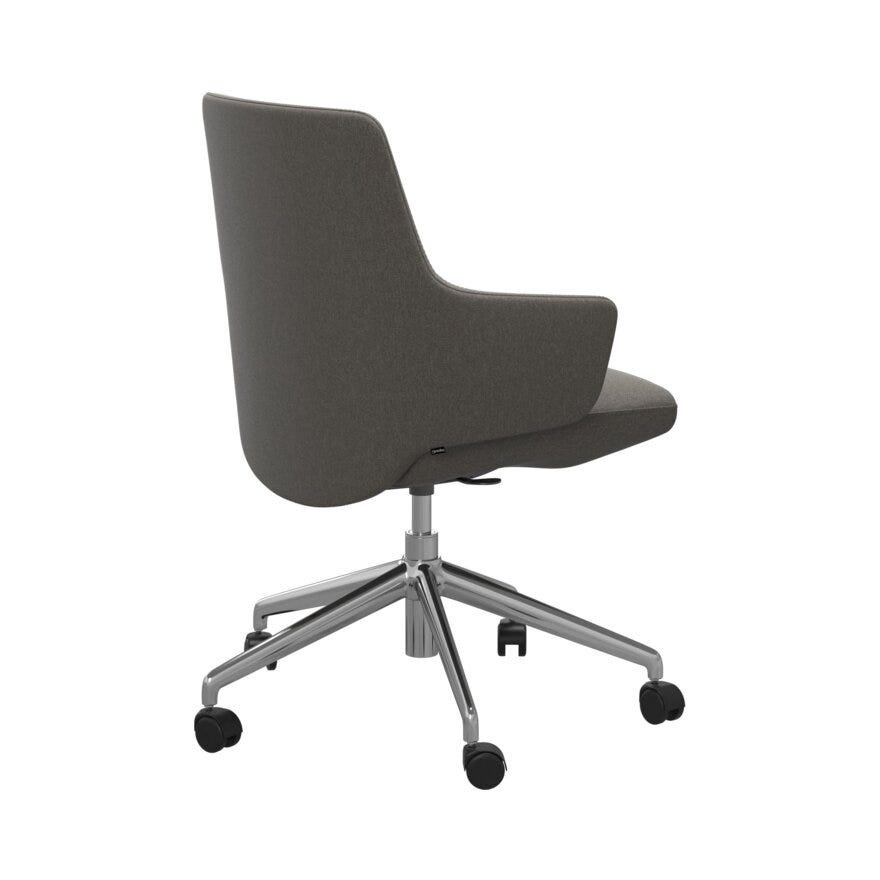 Stressless VANILLA (L) Kontorstol med armlene i Brun