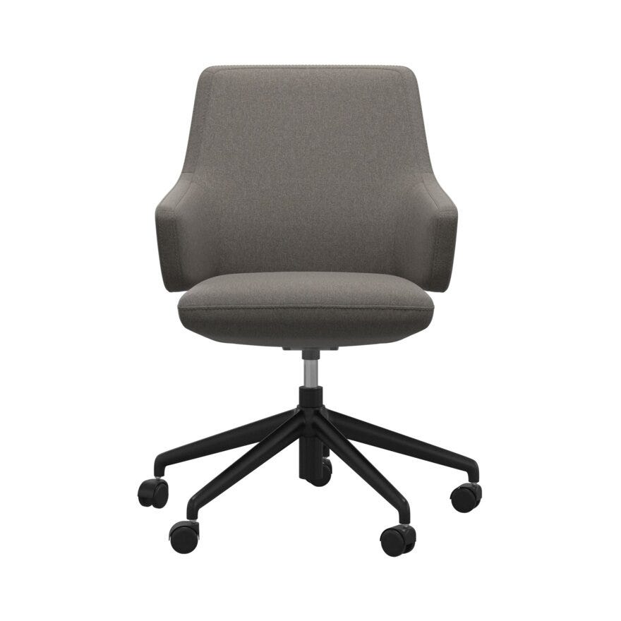 Stressless VANILLA (L) Kontorstol med armlene i Brun