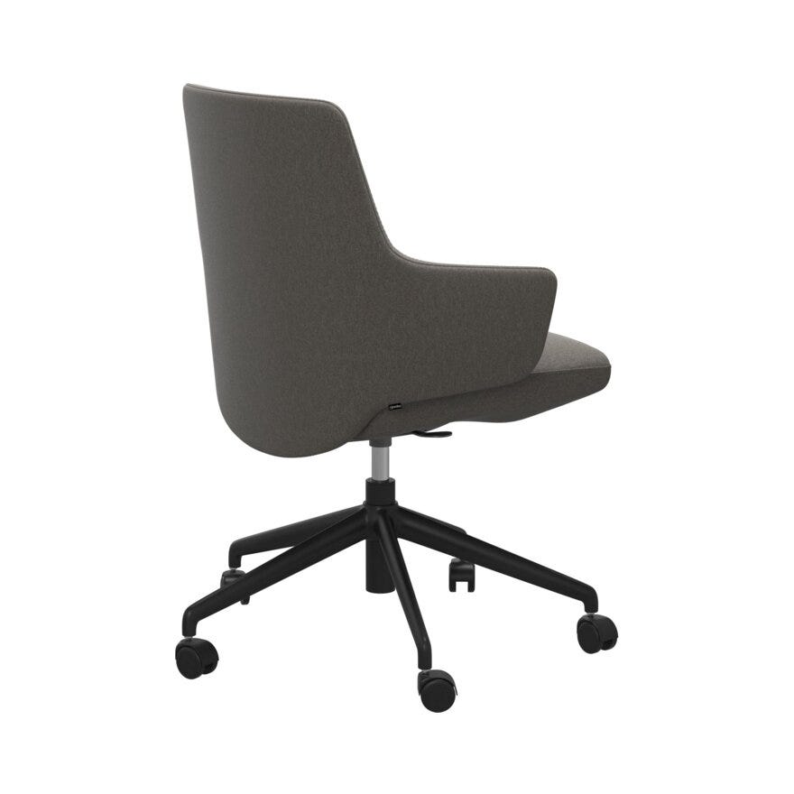 Stressless VANILLA (L) Kontorstol med armlene i Brun