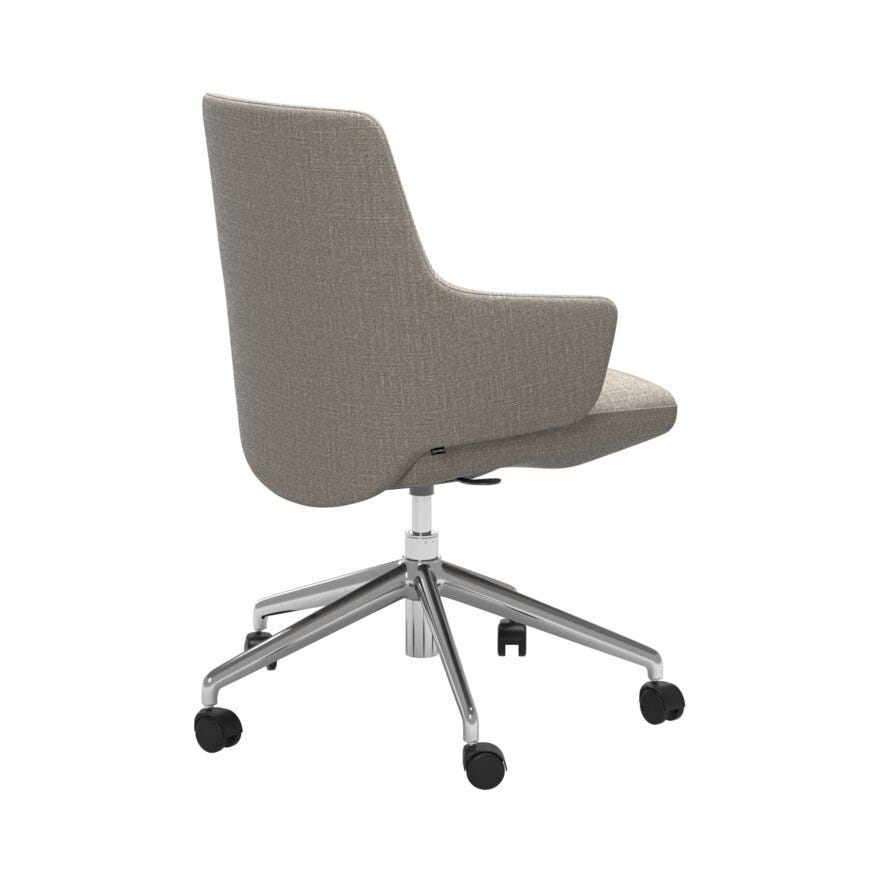 Stressless VANILLA (L) Kontorstol med armlene i Beige/natur