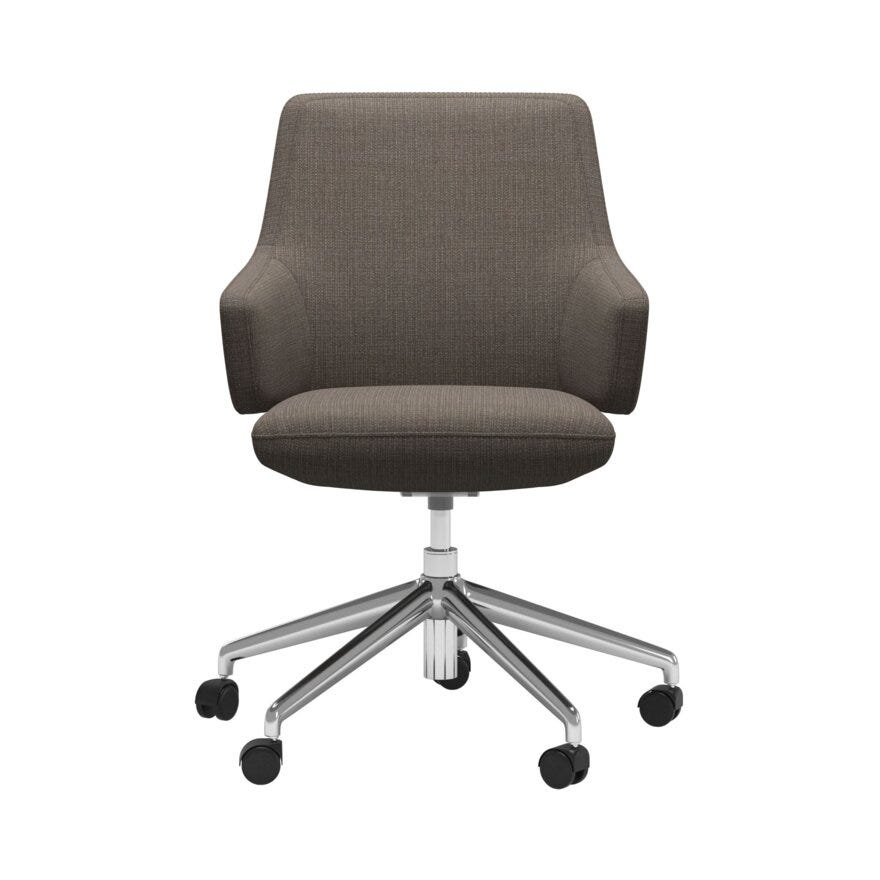 Stressless VANILLA (L) Kontorstol med armlene i Brun