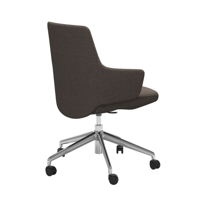 Stressless VANILLA (L) Kontorstol med armlene i Brun