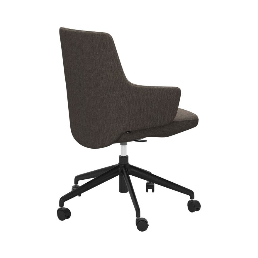 Stressless VANILLA (L) Kontorstol med armlene i Brun