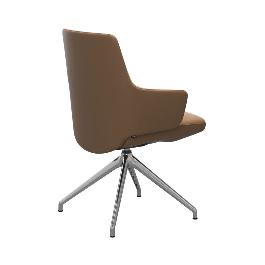 Stressless VANILLA (L) Spisestol med armlene i Brun