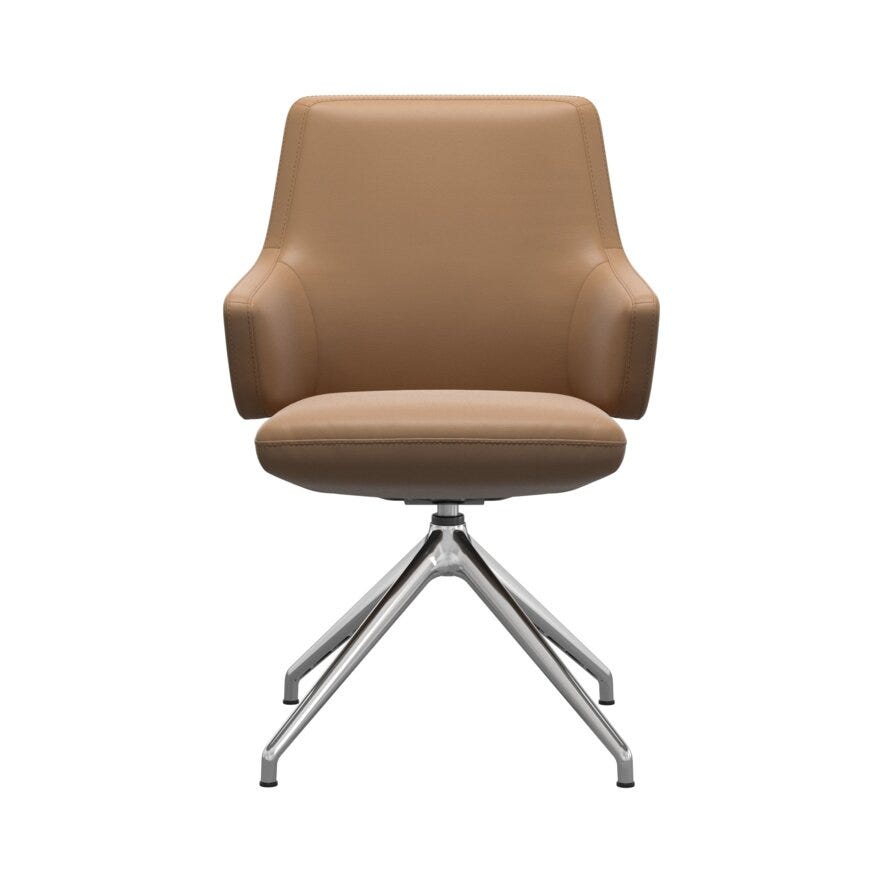 Stressless VANILLA (L) Spisestol med armlene i Brun