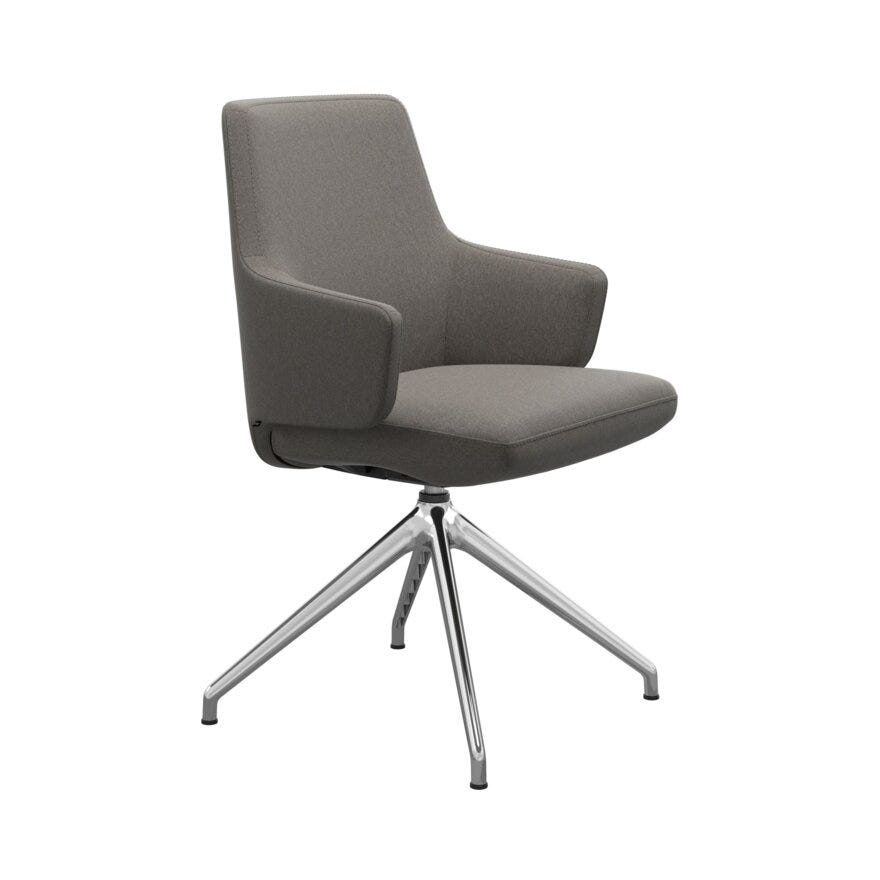 Stressless VANILLA (L) Spisestol med armlene i Brun