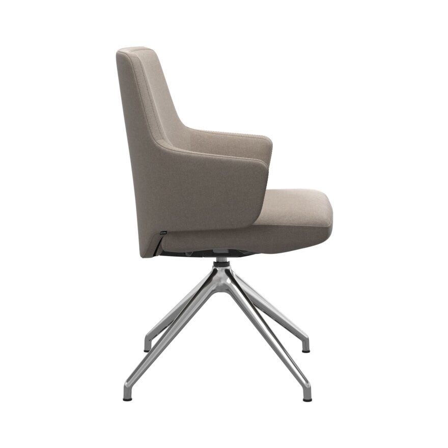 Stressless VANILLA (L) Spisestol med armlene i Beige/natur