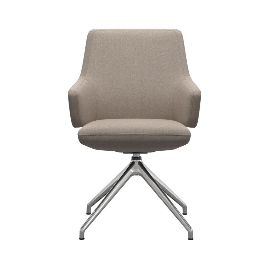 Stressless VANILLA (L) Spisestol med armlene i Beige/natur