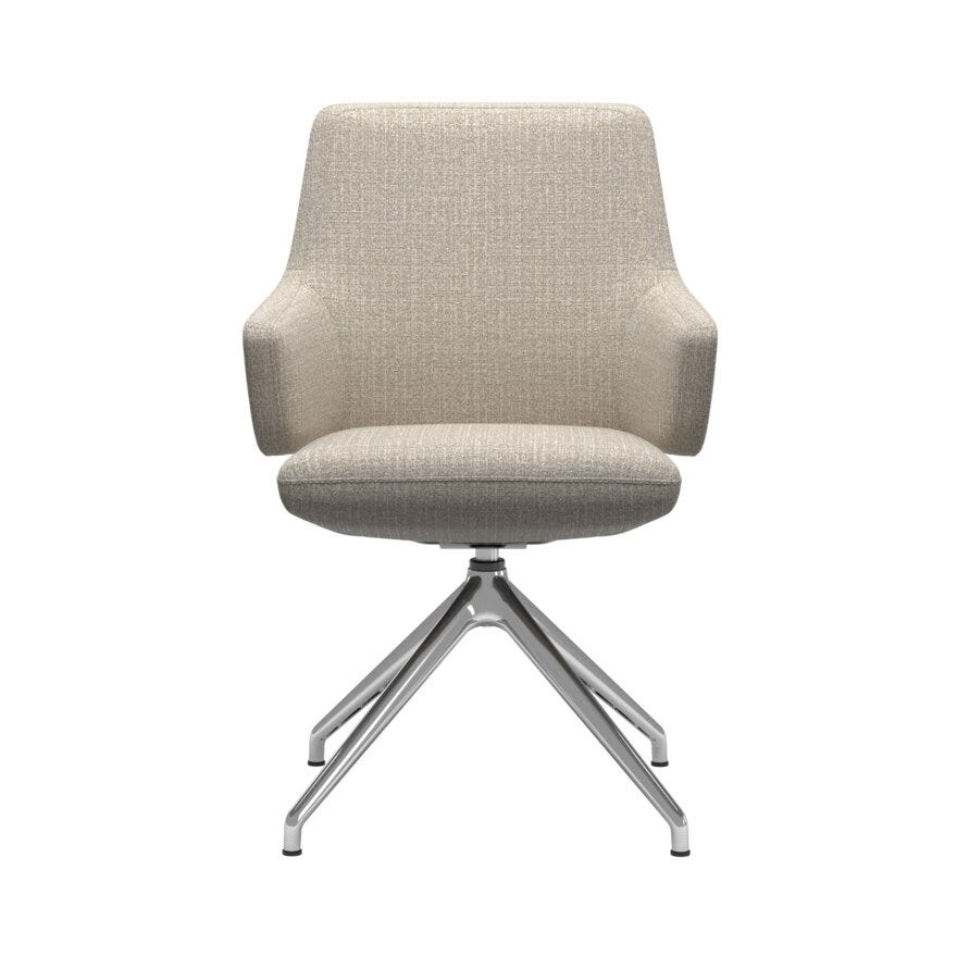 Stressless VANILLA (L) Spisestol med armlene i Beige/natur