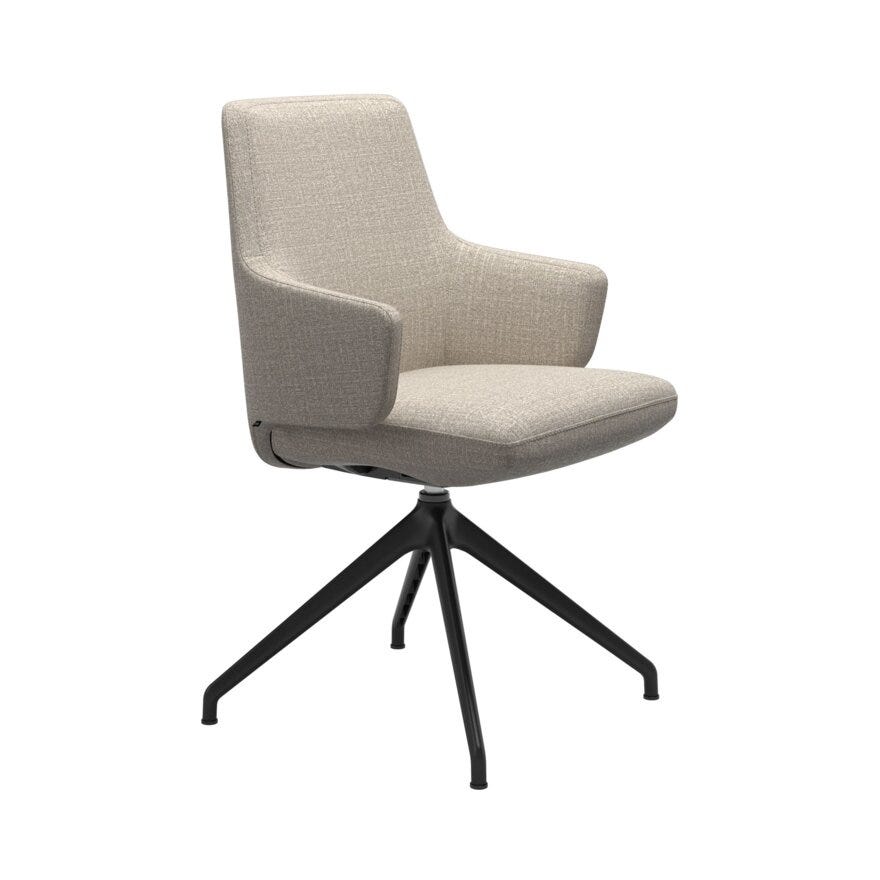 Stressless VANILLA (L) Spisestol med armlene i Beige/natur