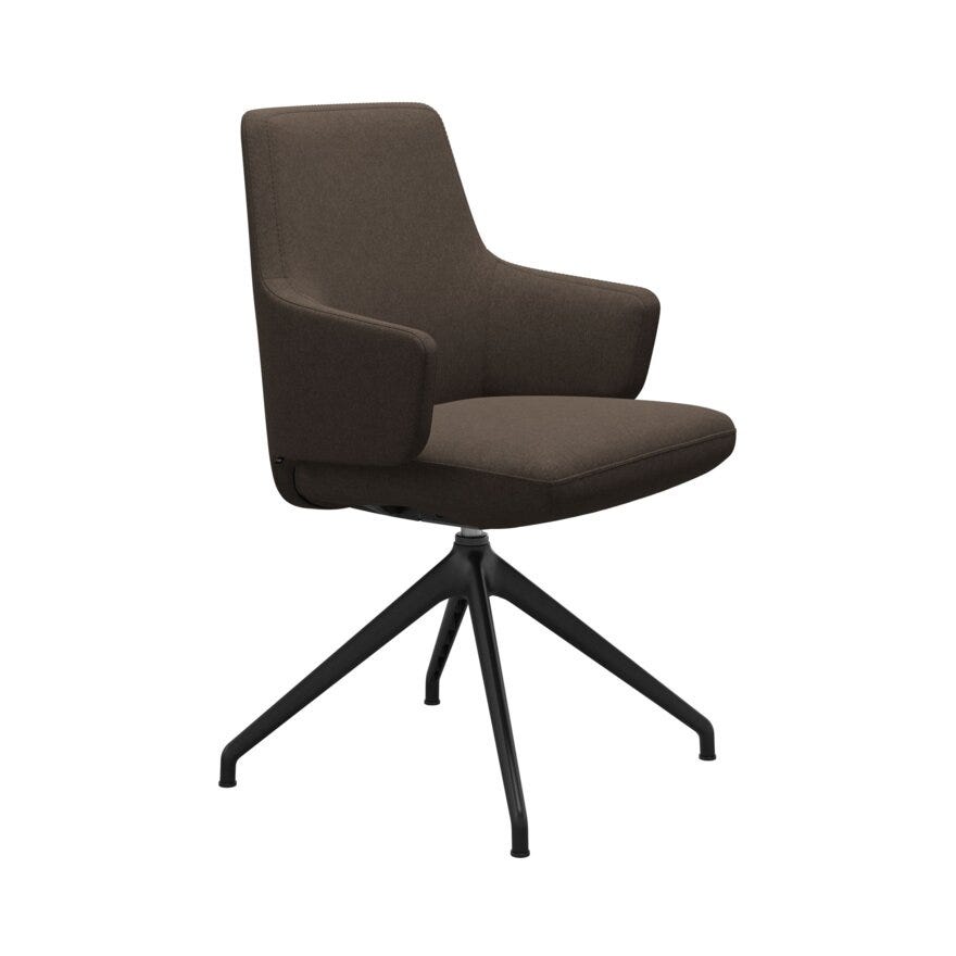 Stressless VANILLA (L) Spisestol med armlene i Brun