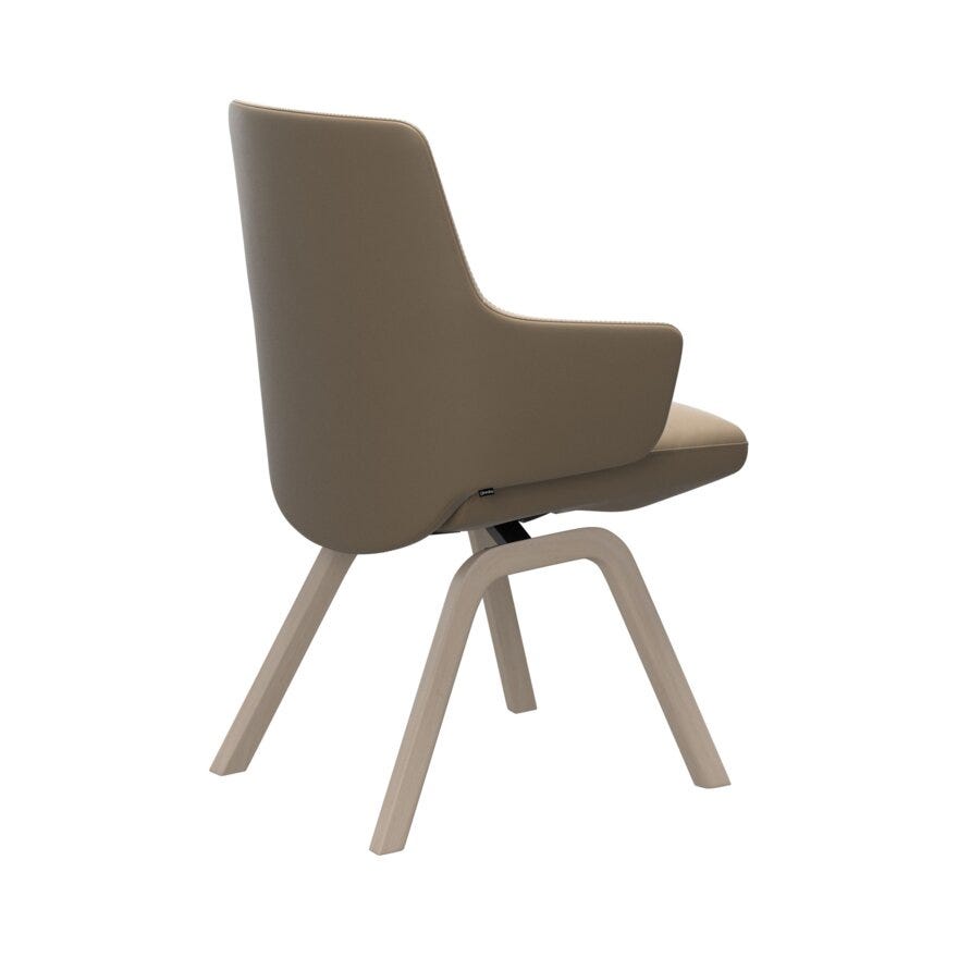 Stressless VANILLA (L) Spisestol med armlene i Brun