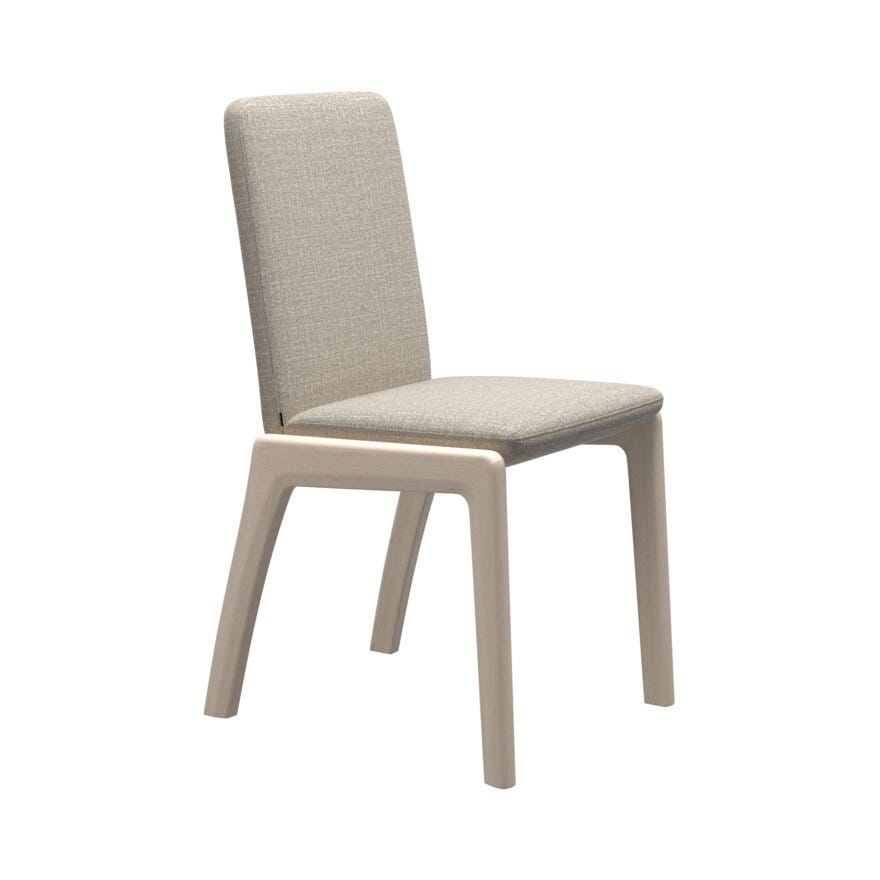 Stressless VANILLA (M) Spisestol i Hvit