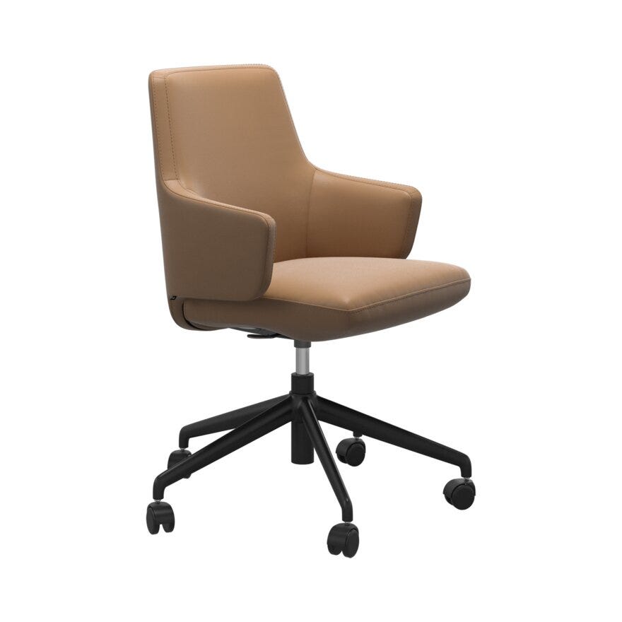 Stressless VANILLA (L) Kontorstol i Brun