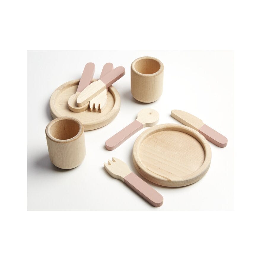 FLEXA PLAY Servise i Rosa