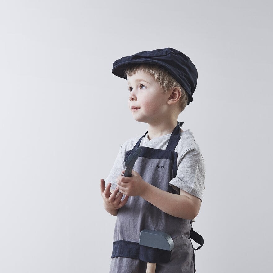 FLEXA PLAY Diverse 60x40.7 cm i Blå