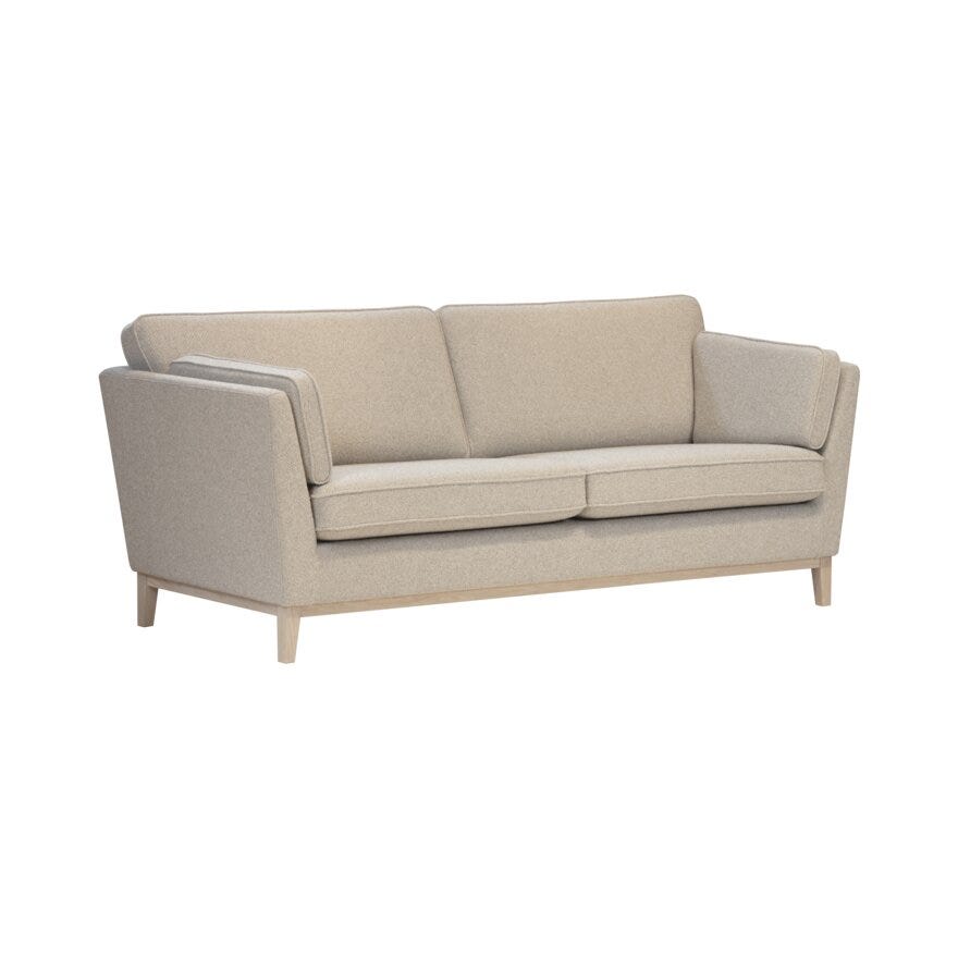 Formfin FRIDA 3 seter i Beige/natur