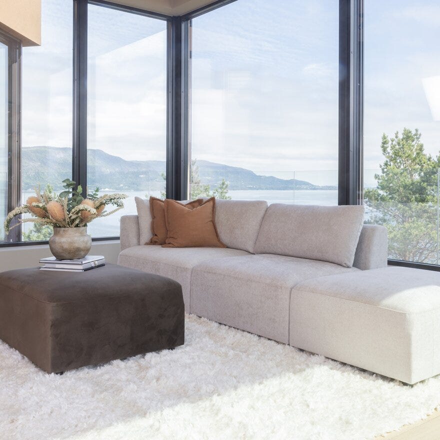 Formfin MODO 3 seter i Beige/natur