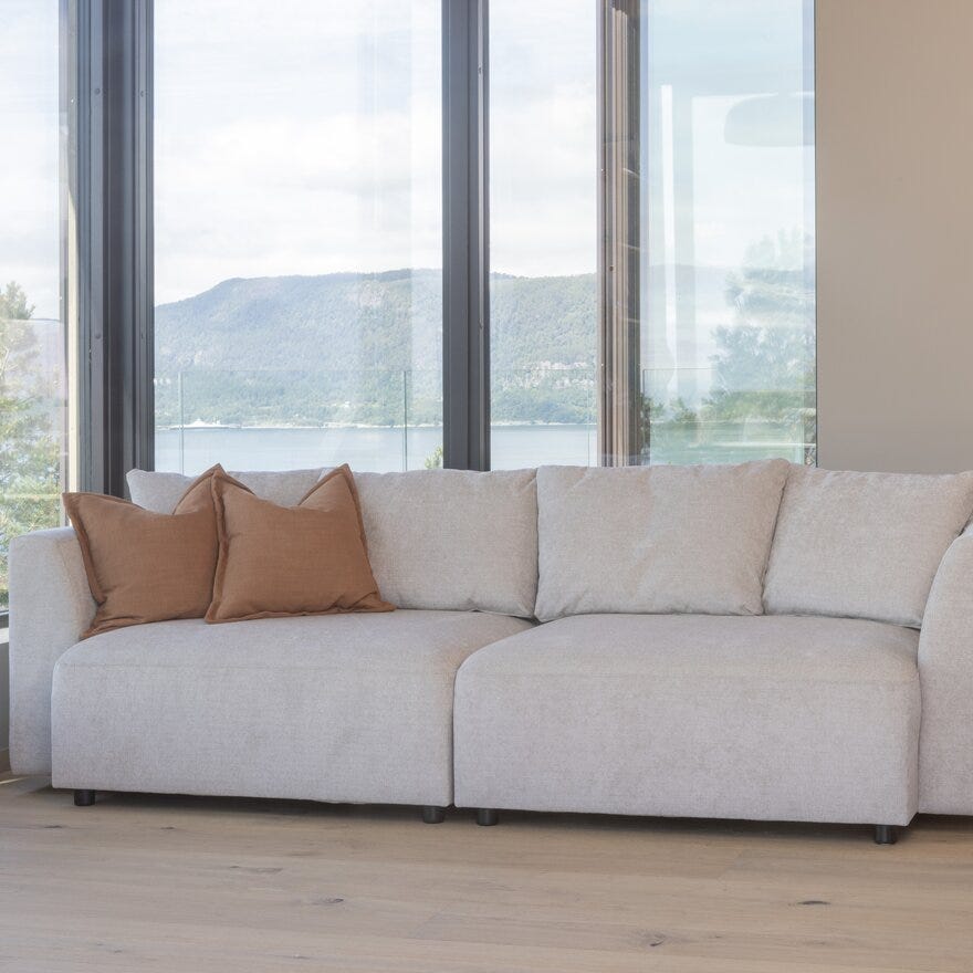 Formfin MODO 3 seter i Beige/natur