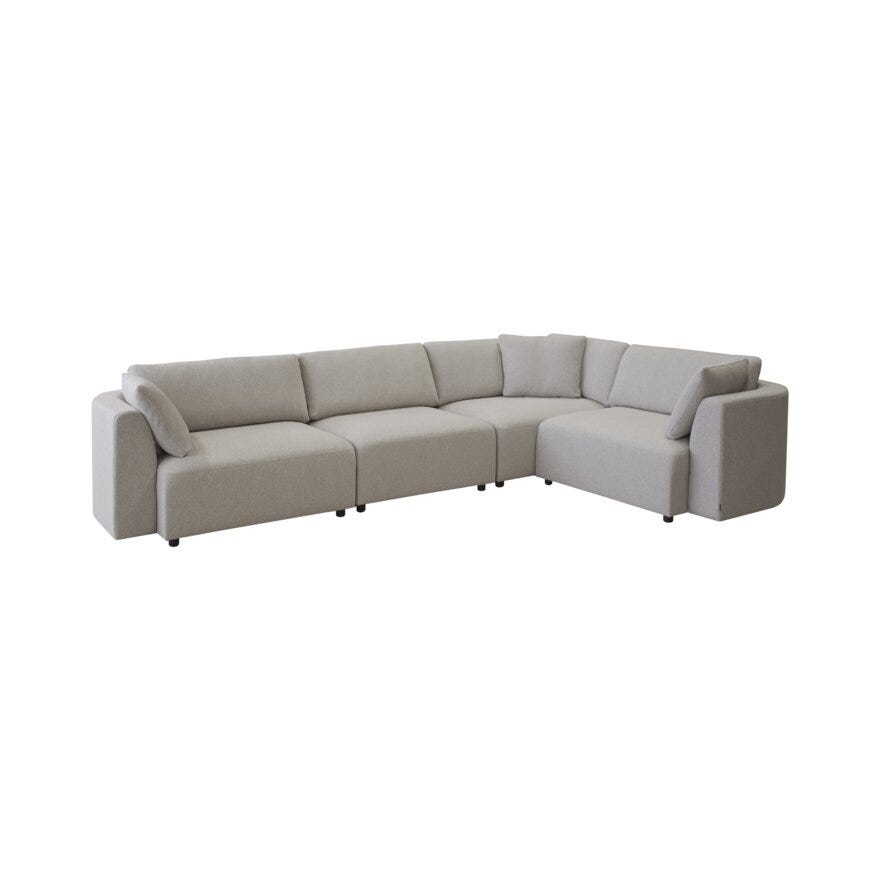 Formfin MODO Hjørnesofa i Beige/natur