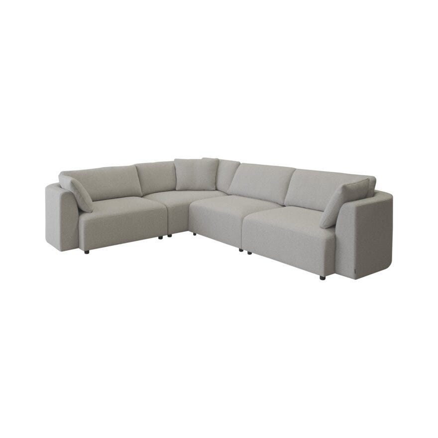 Formfin MODO Hjørnesofa i Beige/natur