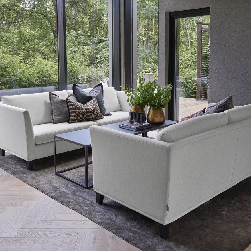 Signature Collection By Halvor Bakke SIGNATURE 650 3 seter i Beige/natur designet av Halvor Bakke