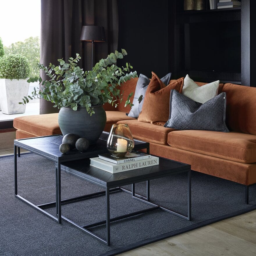 Signature Collection By Halvor Bakke SIGNATURE 3300 Sofabord 70x70 cm i Svart