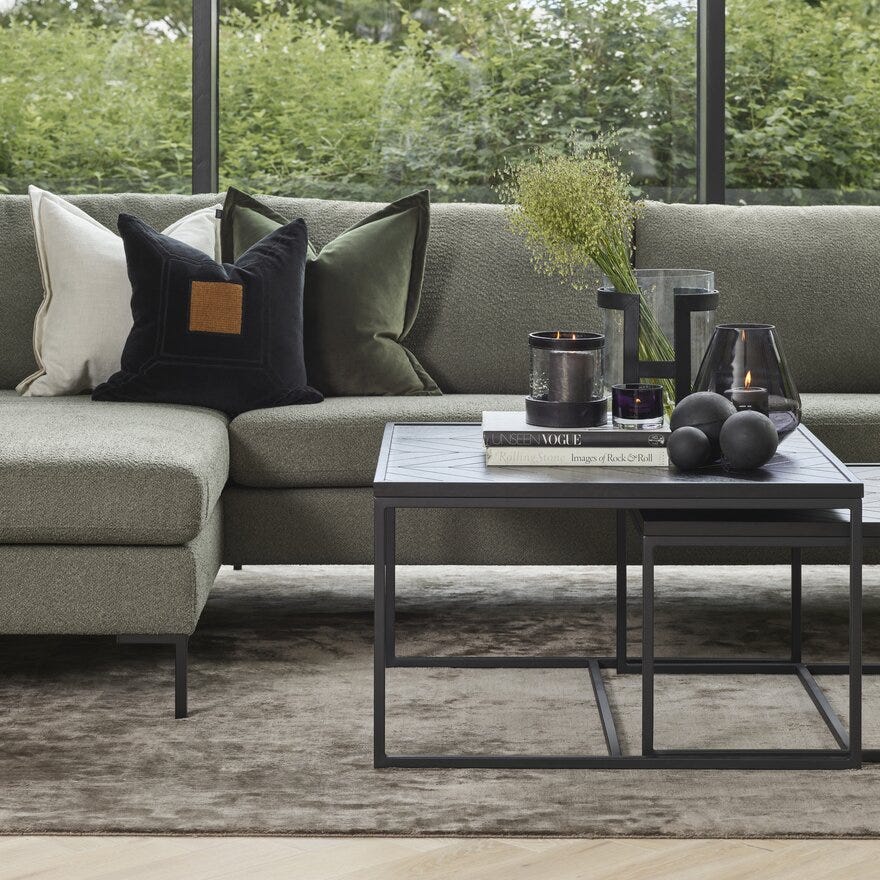 Signature Collection By Halvor Bakke SIGNATURE 3300 Sofabord 70x70 cm i Svart