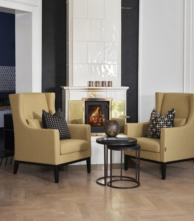 Signature Collection By Halvor Bakke SIGNATURE 930 Stol i Gul designet av Halvor Bakke