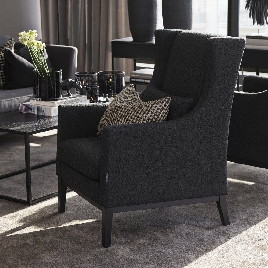 Signature Collection By Halvor Bakke SIGNATURE 930 Hvilestol i Svart designet av Halvor Bakke