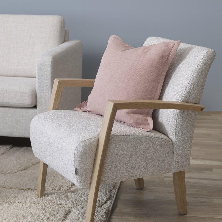 Formfin UNO Hvilestol i Beige/natur