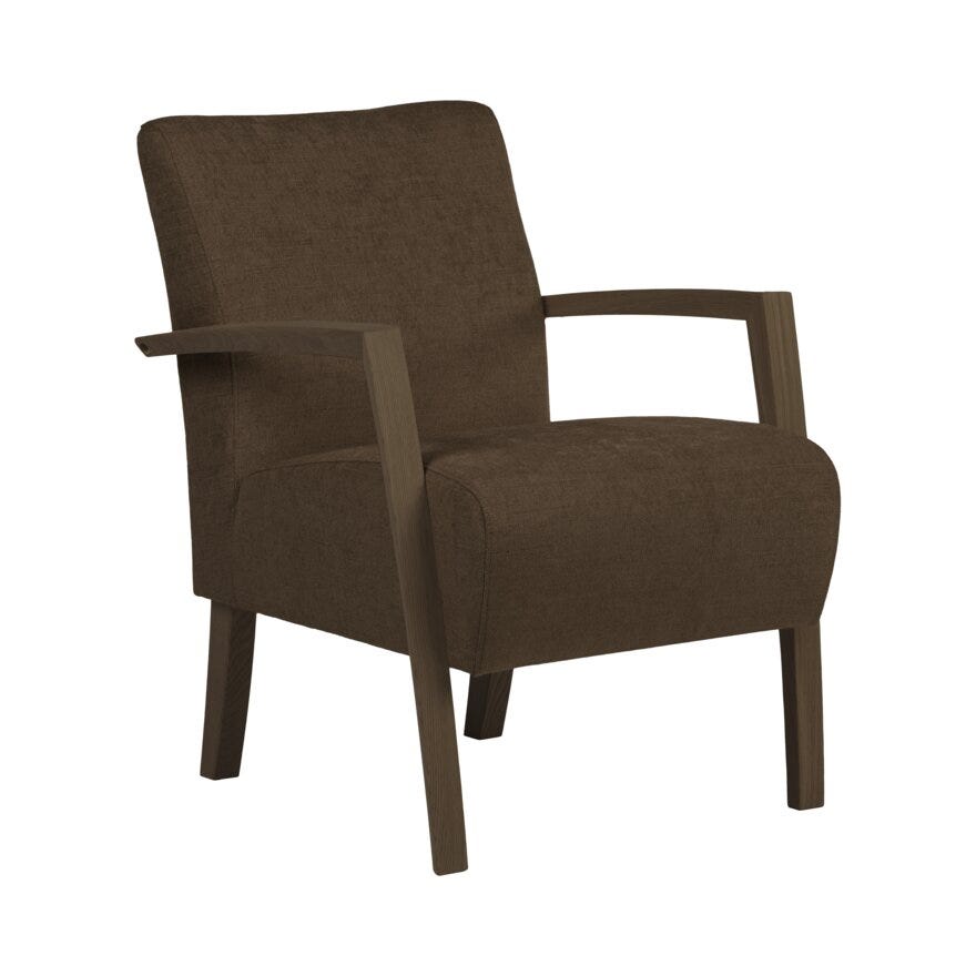 Formfin UNO Loungestol i Brun