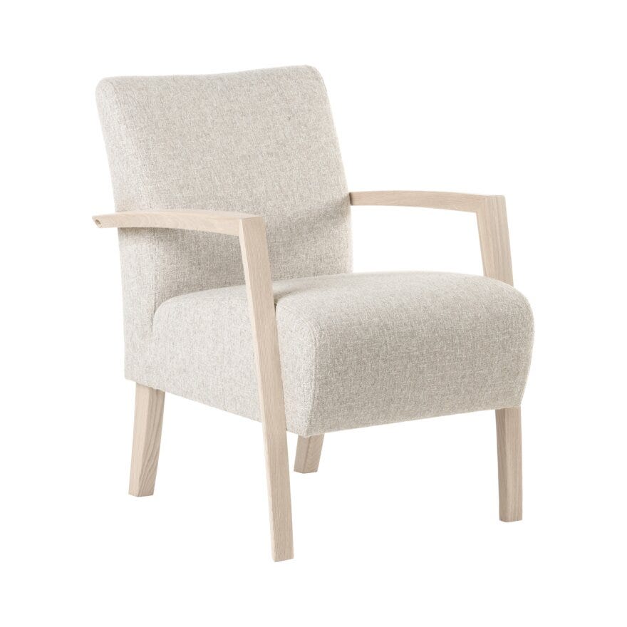 Formfin UNO Hvilestol i Beige/natur