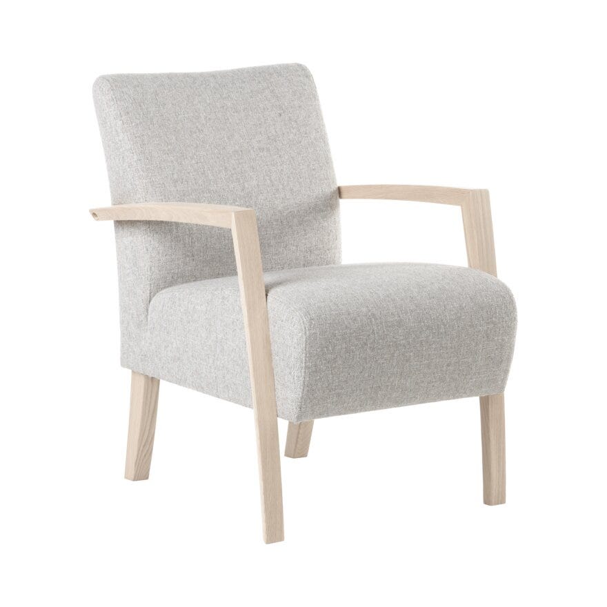 Formfin UNO Loungestol i Beige/natur