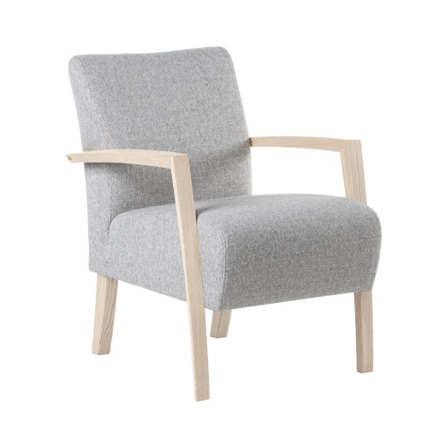 Formfin UNO Loungestol i Grå