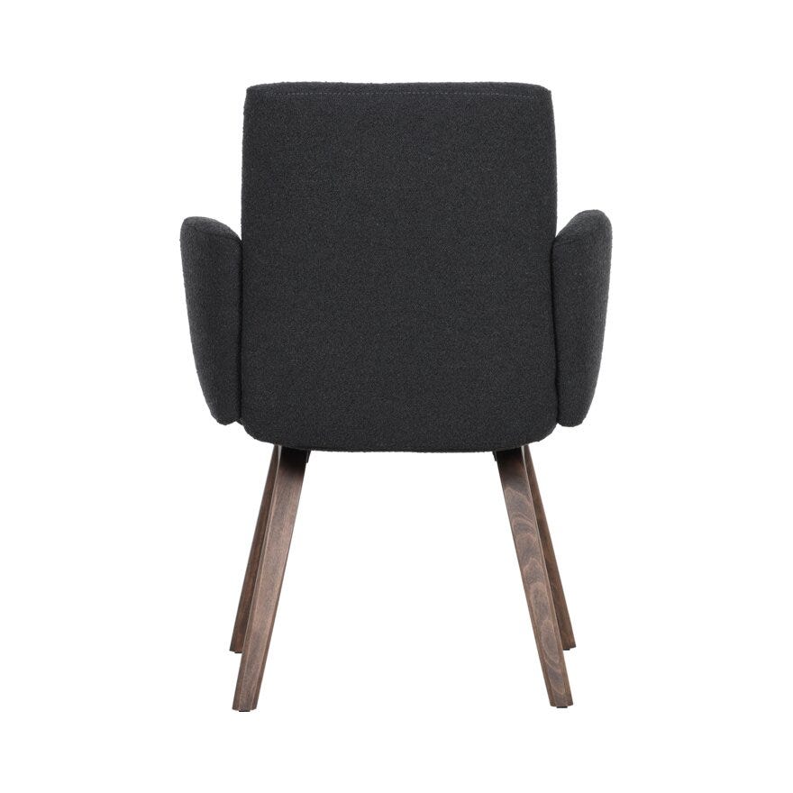 COMFY Spisestol med armlene i Grå
