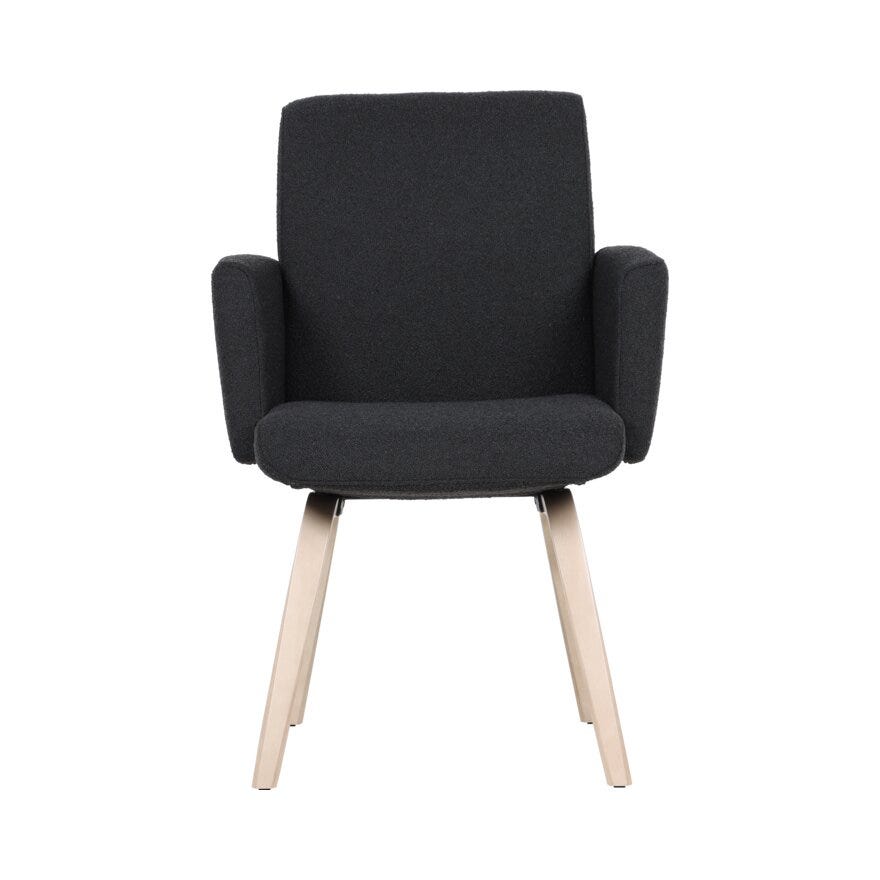 COMFY Spisestol med armlene i Grå