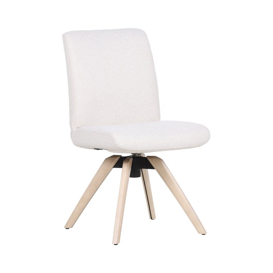 COMFY Spisestol i Beige/natur