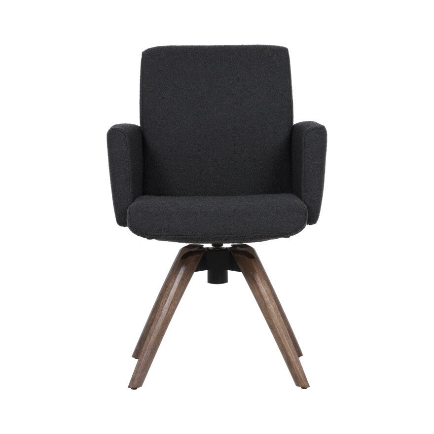 COMFY Spisestol med armlene i Grå
