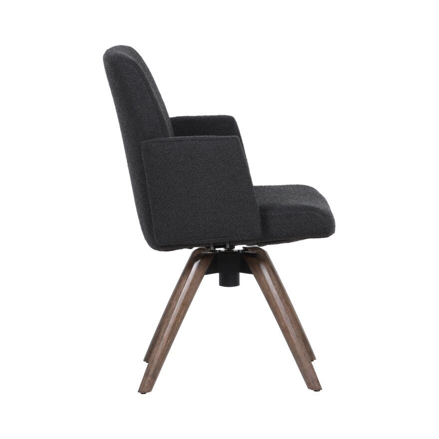 COMFY Spisestol med armlene i Grå