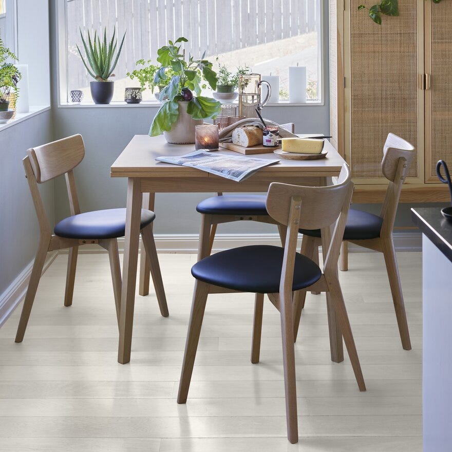 BRAGE Spisestol i Beige/natur