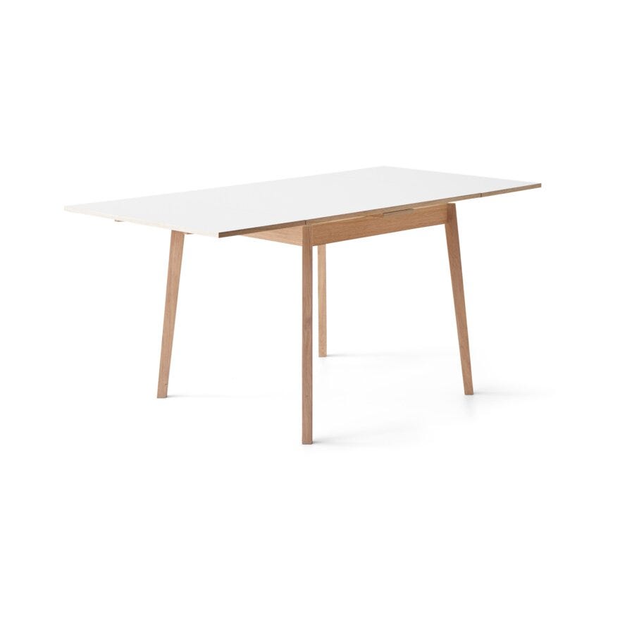 JYLLAND Kjøkkenbord 90x90 cm i Hvit