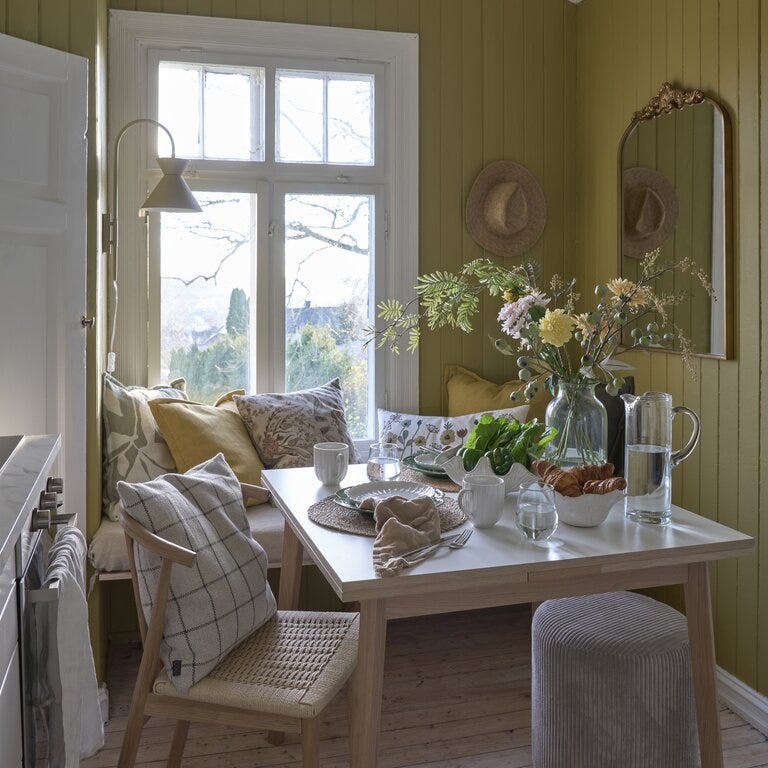 JYLLAND Kjøkkenbord 80x120 cm i Hvit